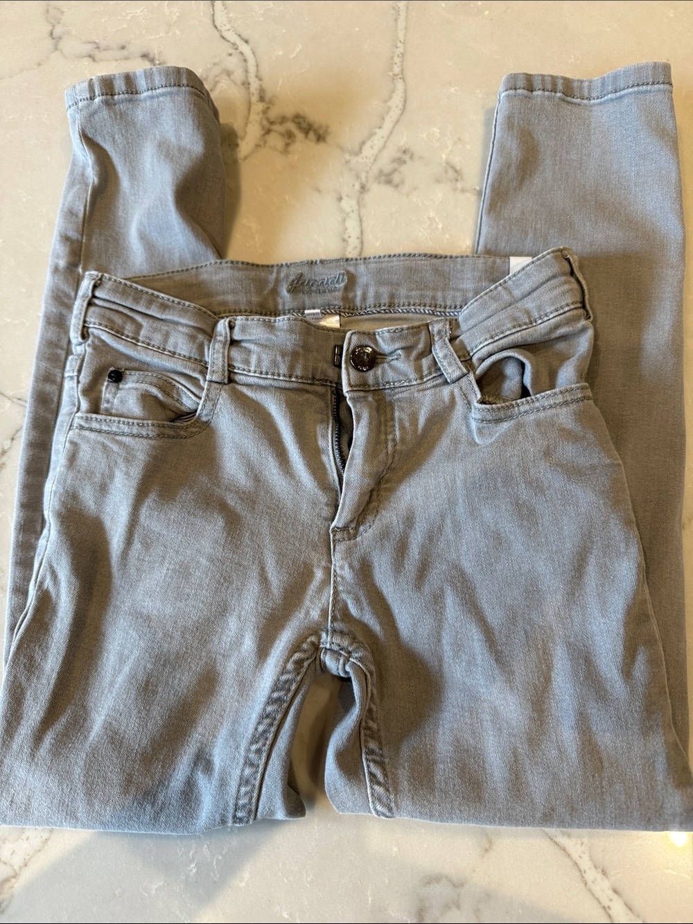 Boy’s  Light Gray Slim Jacadi Jeans